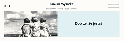 Karolina Wysocka > Strona www Karolina Wysocka > Strona www